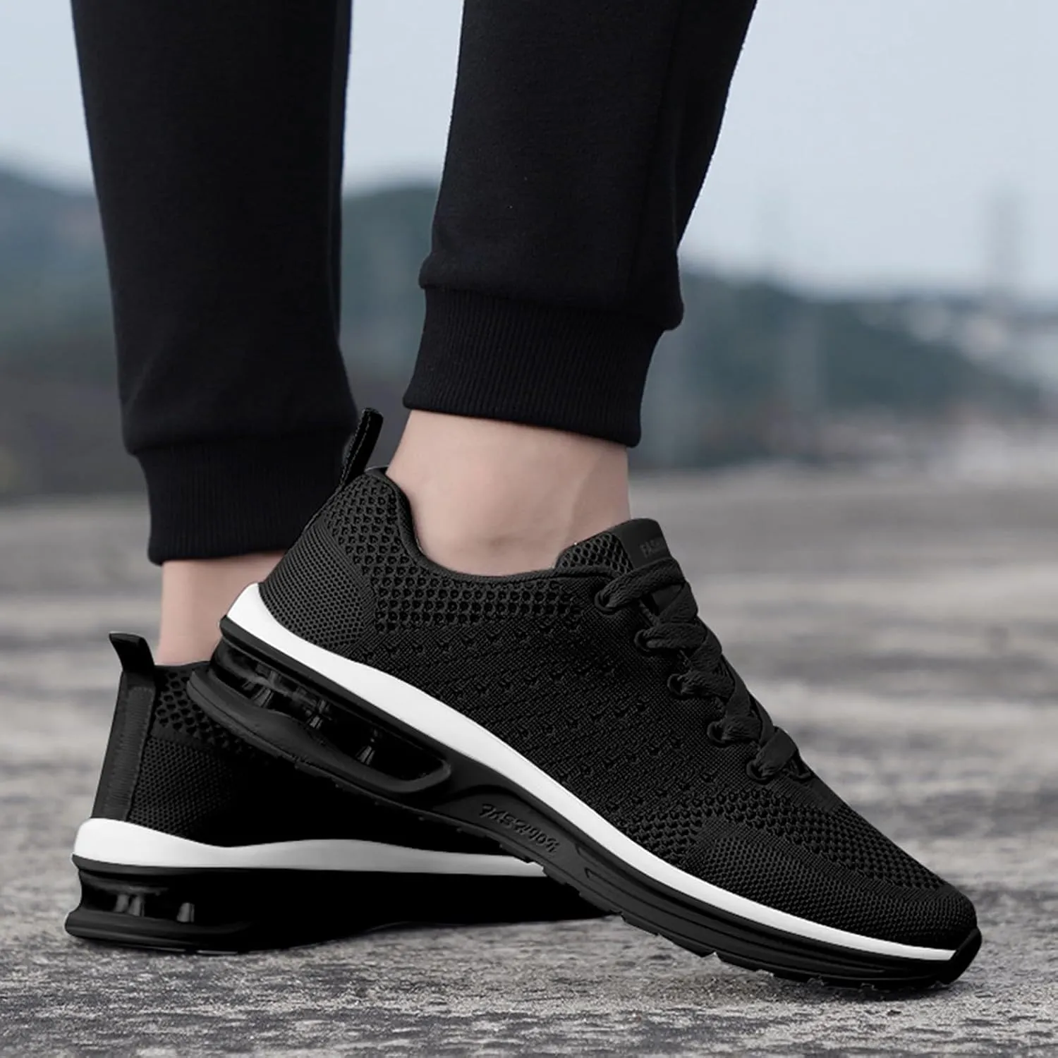Womens Slip On Sneakers Lightweight Walking Tennis Shoes Casual Air Sneakers Non Slip Work Shoes Athletic Shoes