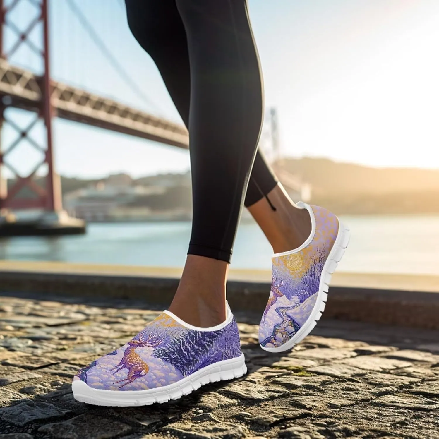 Women's Sneakers Casual Low-Top Soft Sport Tennis Sneakers Hands Free Breathable Lightweight Workout Walking Shoes for Women US 5.5-11.5