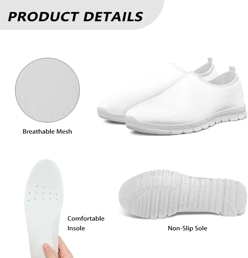 Women's Sneakers Casual Low Top Walking Sneaker Flat Outdoor Breathable Slip On Soft Lightweight Shoes for Women