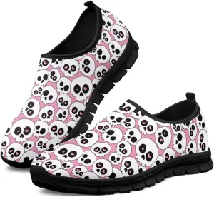 Women's Sneakers Casual Low Top Walking Sneaker Flat Outdoor Breathable Slip On Soft Lightweight Shoes for Women