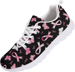 Women's Sneakers Mesh Lace Up Running Shoes Size 5-11 Lightweight Walking Athletic Shoes