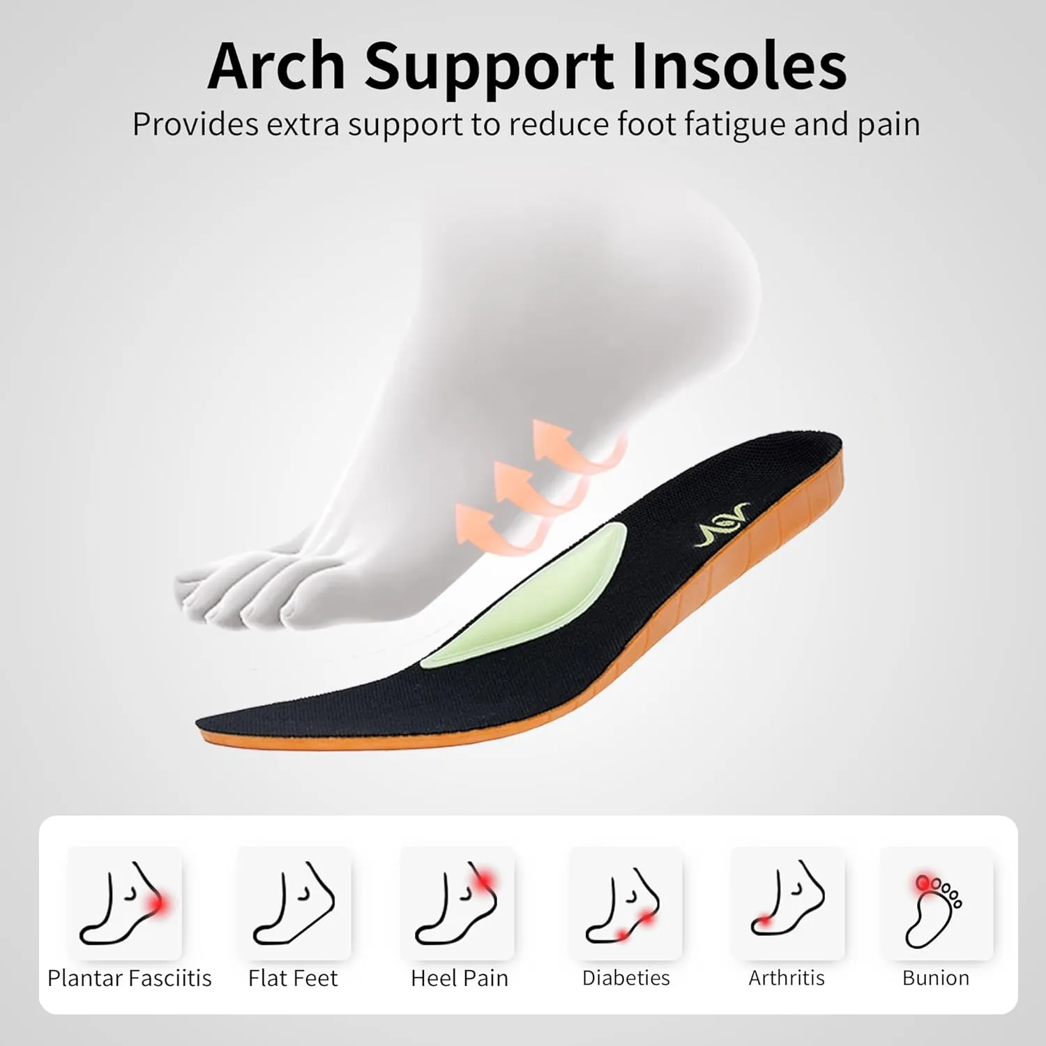 Womens Walking Shoes with Arch Support Air Athletic Running Tennis Orthotic Fashion Sneakers for Plantar Fasciitis