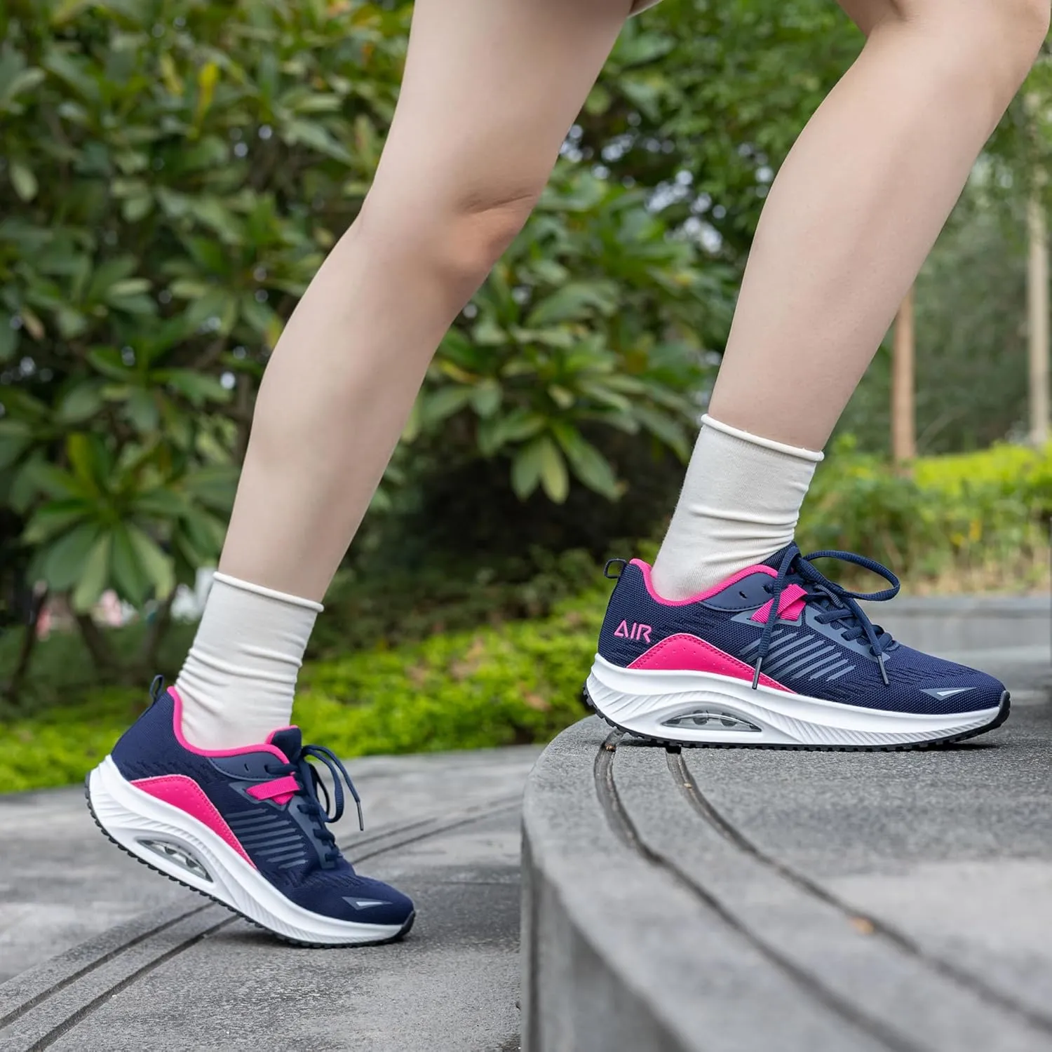 Womens Walking Shoes with Arch Support Tennis Orthotic Comfortable Sneakers for Plantar Fasciitis Pain Relief US 6-11