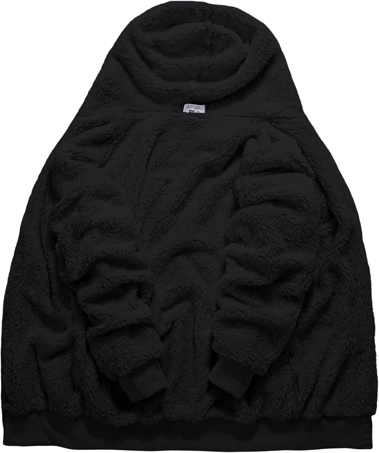 ZITY Men's Zip Up Hoodie Heavyweight Sherpa Lined Sweatshirt Thick Fleece Winter Warm Jackets