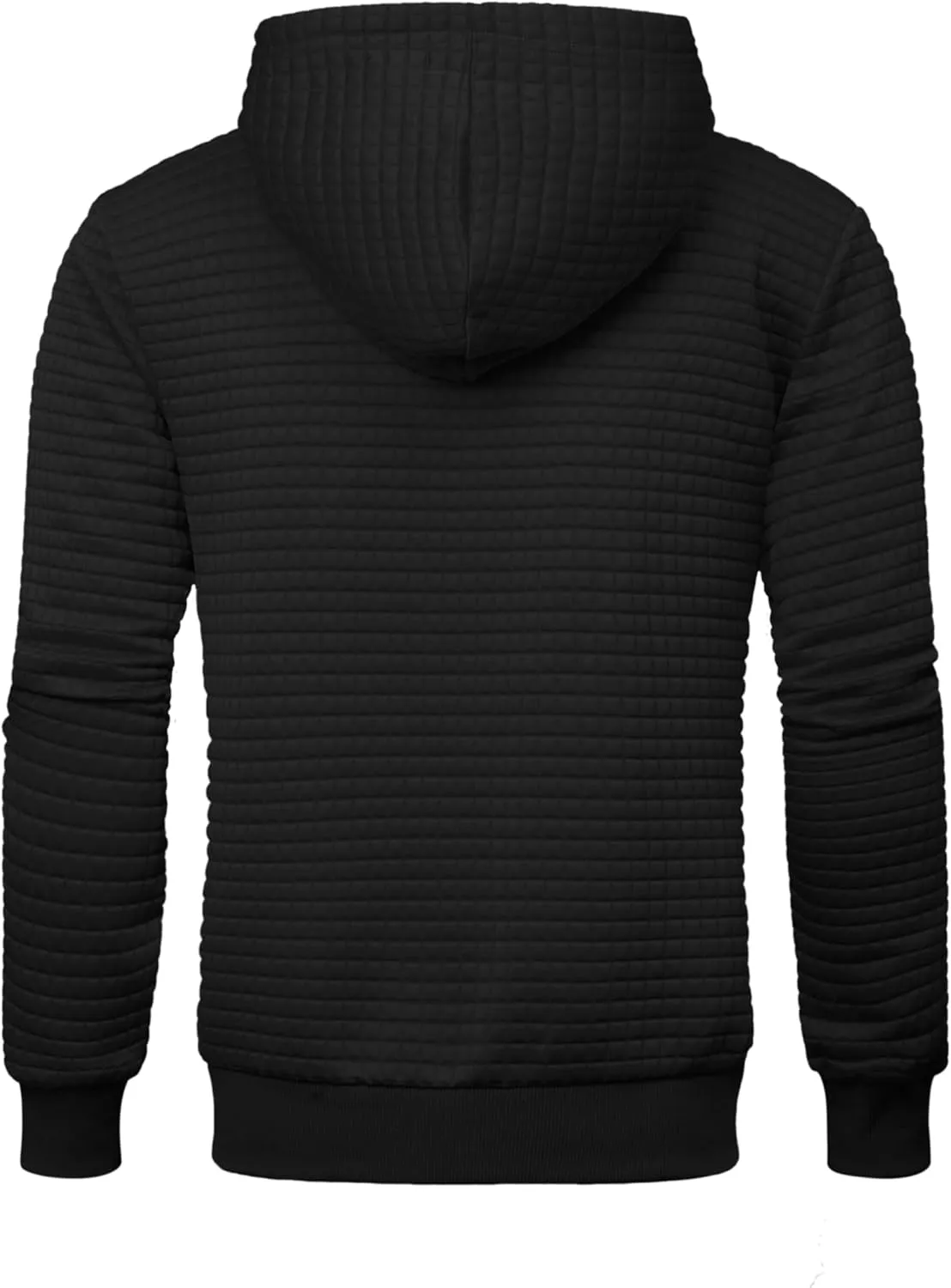ZITY Men's Zip Up Hoodie Heavyweight Sherpa Lined Sweatshirt Thick Fleece Winter Warm Jackets