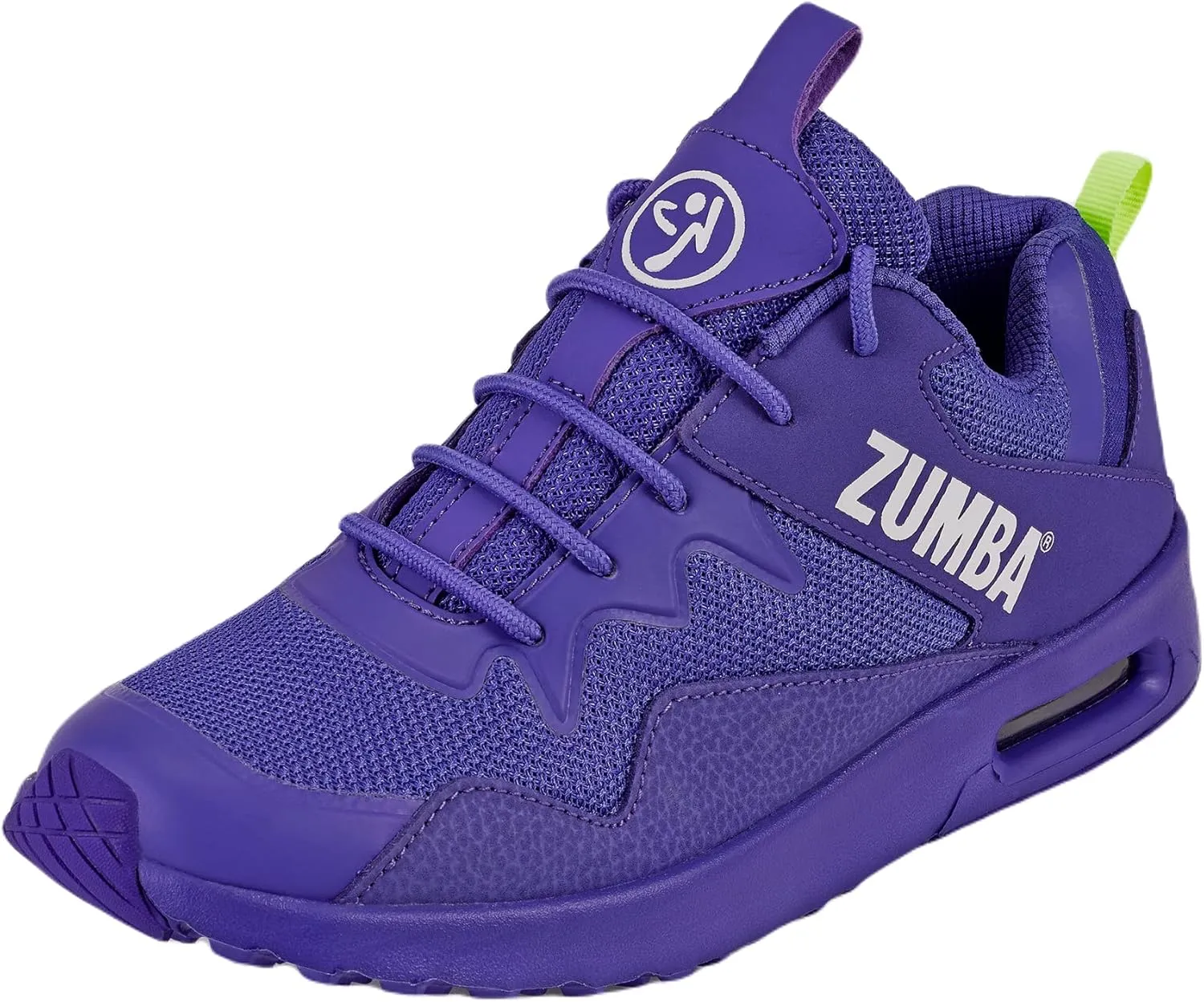 ZUMBA Women's Air Classic Sneakers, Nonslip Low-Top Dance Sneakers